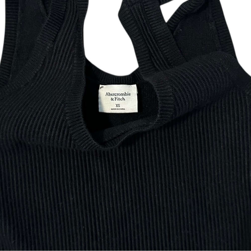 A&F Seamless Rib Fabric Tank Bodysuit - Picture 5 of 5